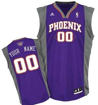 Men & Youth Customized Phoenix Suns Purple Jersey